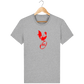 T-shirt Rugby Esprit d'Ovalie Coq rouge 5XL
